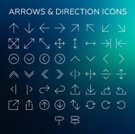 Arrows &amp; Direction icons
