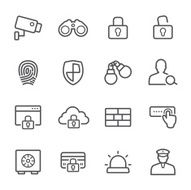 Security System Icons