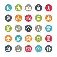 Architecture icons Ringico series