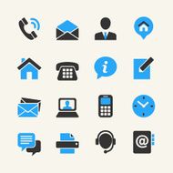 Communication icon set N11