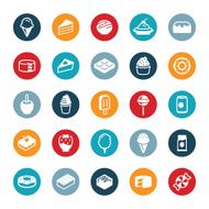 Sweets and Desserts Icons