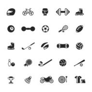 Sports icons set N2