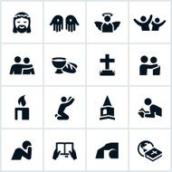 Black Christian Faith Icons