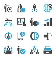 Globe Business Icon Set