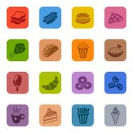 Fast Food Icons N46