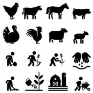 Farming Icons- Black Series