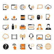 Internet and communication icons N4