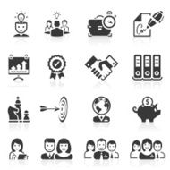 Set of business icons N29