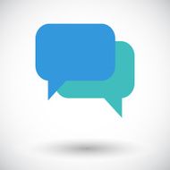 Chat flat icon