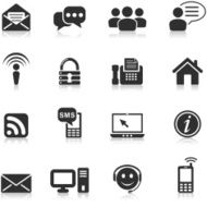 web and communication Icons N3