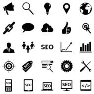 Vector Set of SEO Icons N3