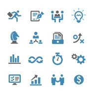 Business Workflow Icons - Conc Series