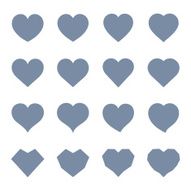 Heart Symbol Set
