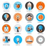 Business Concept Icons Set