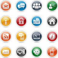 web and communication Icons N4