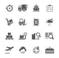 Logistics & Shipping Icon Set N2