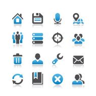 Vector set of Web icons