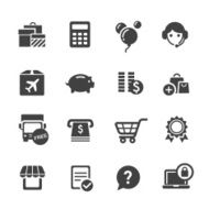 Shopping Icons Set 3-Acme Series