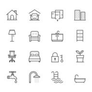 House and Real Estate Icons N2