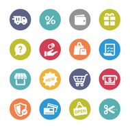 Shopping Icons - Circle Series