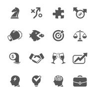 Business Strategy Icon Set N5