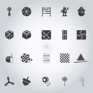 Toys icon set N8