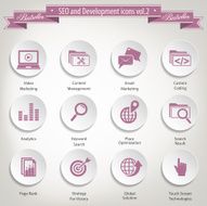 SEO and Development icons vol 2