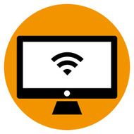 PC monitor icon