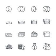 Money icons N3