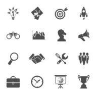 Business Strategy Icon Set N6