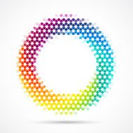 abstract colorful ring pattern background N2