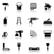 House Painting Icon Set N2