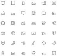 Multimedia Icon Set N2