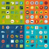 football soccer infographic