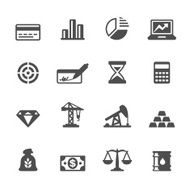 Soulico - Economics and Investment vector icons