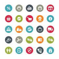 Shopping and Retail icons Ringico series