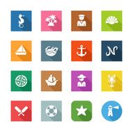 Flat Icons - Nautical