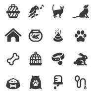 Pet Silhouette Icons