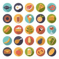 Food icons vector set N3