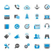 Internet Marketing icons set