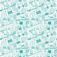 Seamless Diet &amp; Fitness Pattern N2