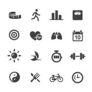 Fitness Icons Set 2 - Acme Series N2