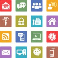 web and communication Icons N5