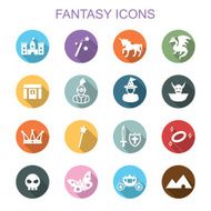 fantasy long shadow icons