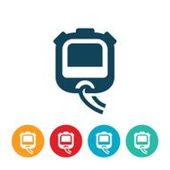 Digital Stopwatch Icon