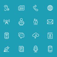 Icon Set Comunication N2