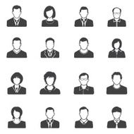 People icon set N7