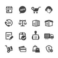 Shopping and Shipping Icons - Acme Series