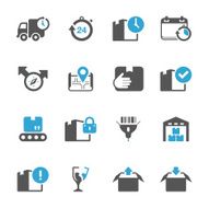 Logistics & Shipping Icon Set N4