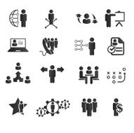 Business related icons